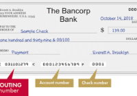 Routing Number 031101279