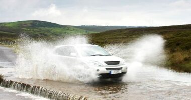 Driving Through a Flash Flood
