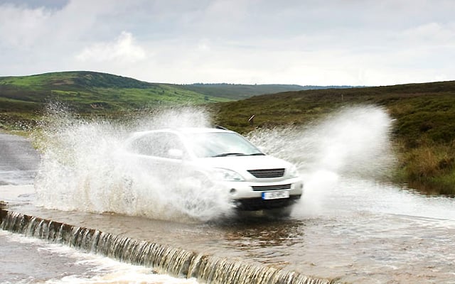 Driving Through a Flash Flood